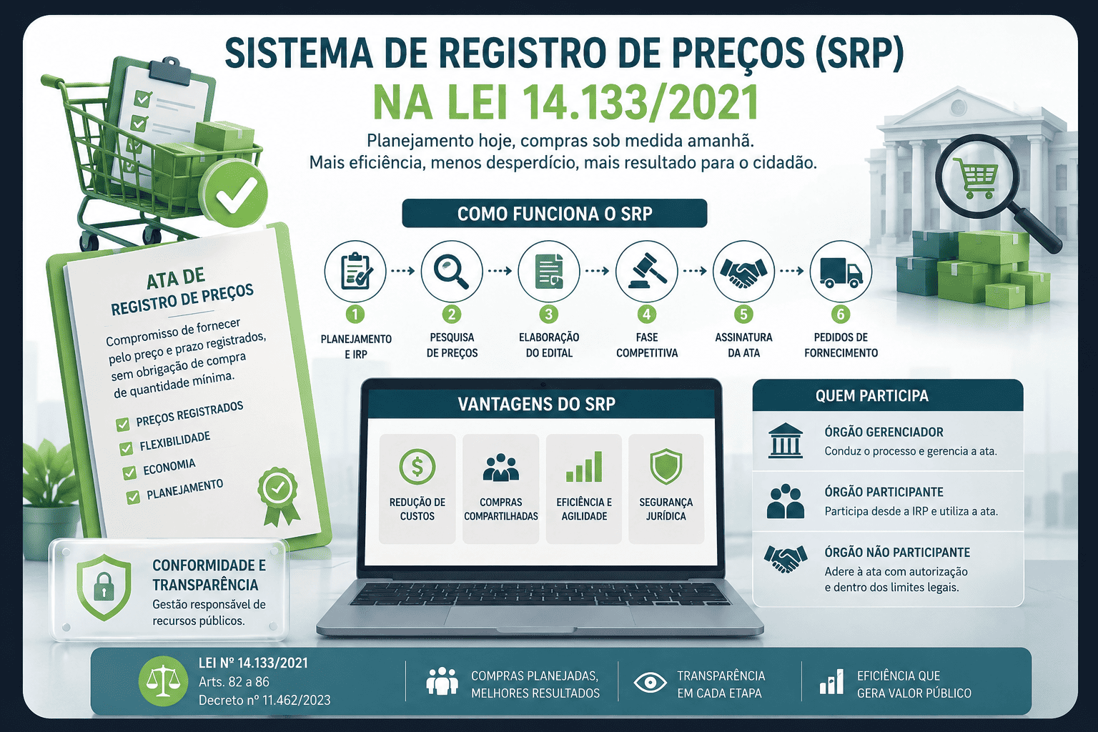 Sistema de Registro de Preços na Lei 14.133/2021